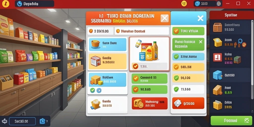 Tampilan antarmuka yang menarik dan mudah digunakan.