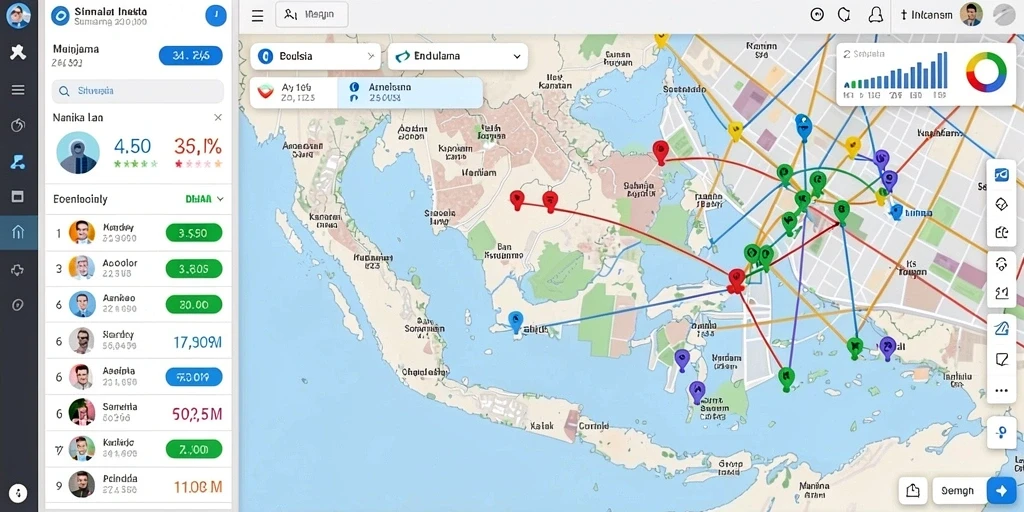Tampilan antarmuka yang menarik dan modern.