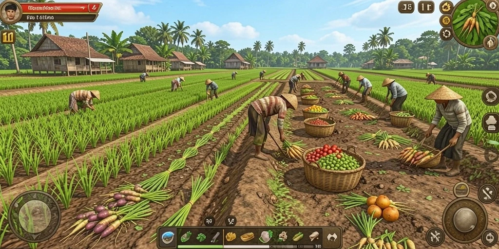 Visual yang menarik dalam permainan slot INTERWIN.
