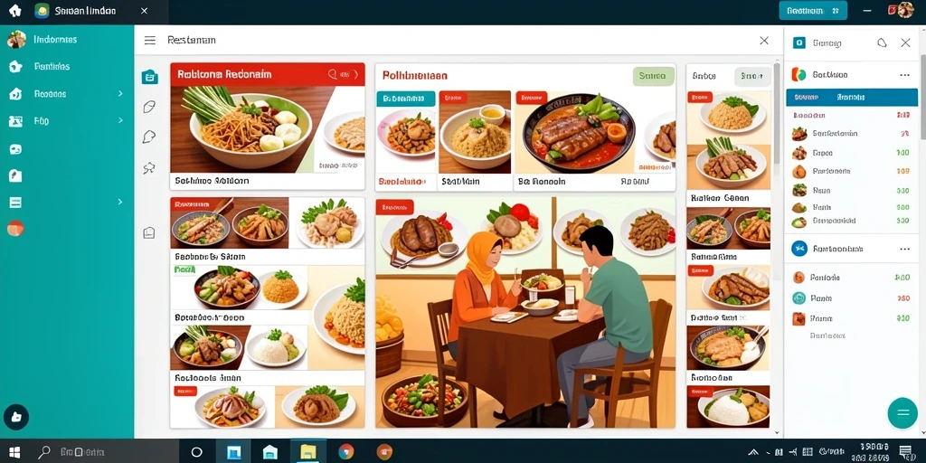 Tampilan antarmuka yang menarik dan mudah digunakan.
