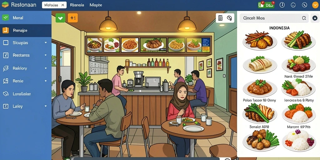 Tampilan antarmuka yang bersih dan menarik.