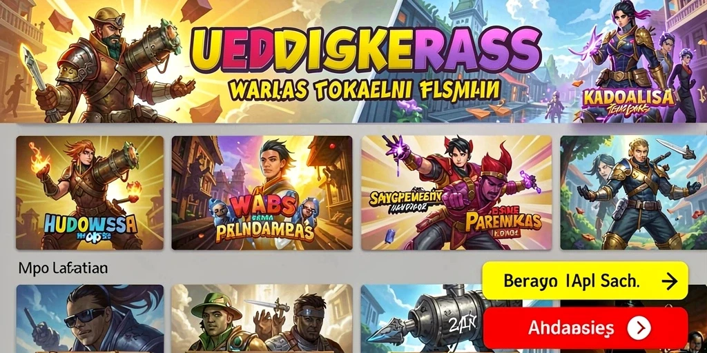 Tampilan antarmuka yang menarik dan user-friendly.