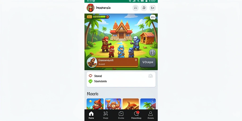 Screenshot menunjukkan antarmuka yang menarik dan mudah digunakan.