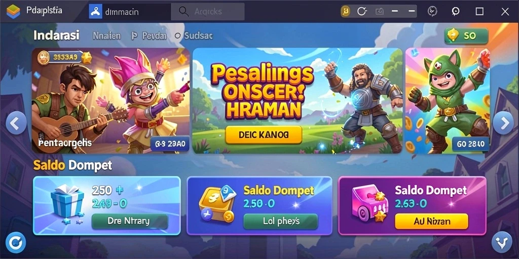 Grafis memukau dengan tema yang beragam.