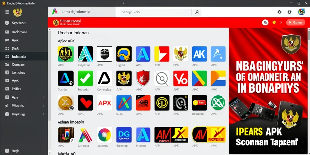 Tampilan antarmuka pengguna yang menarik dan modern.